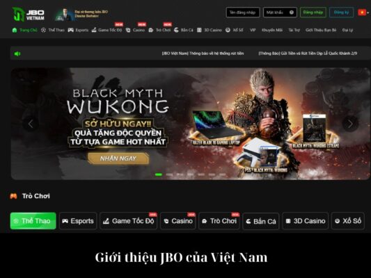 Giới thiệu tổng quan nhà cái JBO