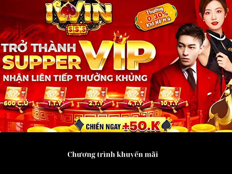 Nhà cái IWIN có nhiều chương trình khuyến mãi hấp dẫn