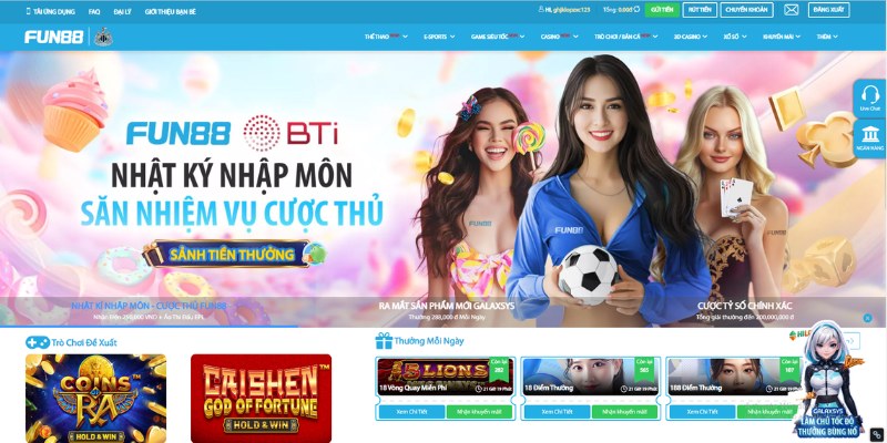 Giới thiệu tổng quan nhà cái Fun88